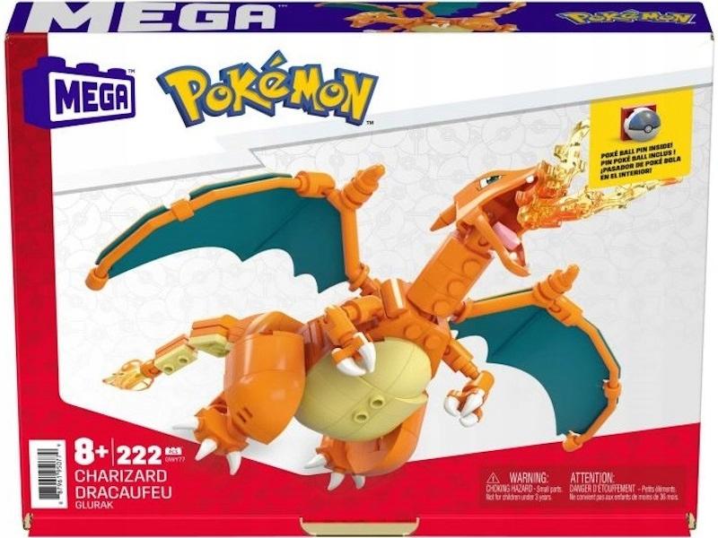 Figurka CHARIZARD pokemon klocki mega construx dla dziecka  nr. 2