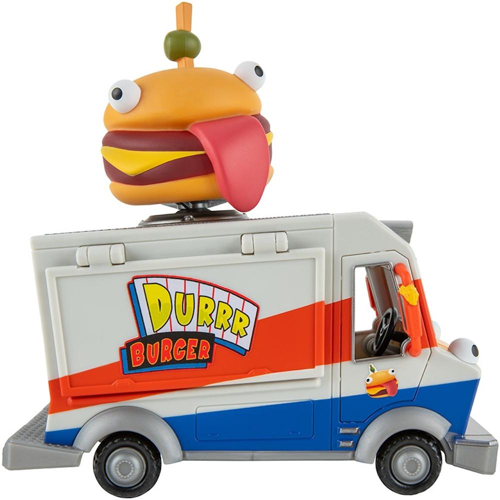 POJAZD DURRR BURGER + FIGURKA BEEF BOSS FORTNITE LEGENDARY MICRO SERIES  nr. 4