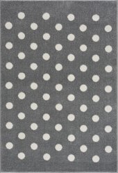 Dywan dziecięcy Confetti 100x160 cm do pokoju dziecięcego szary