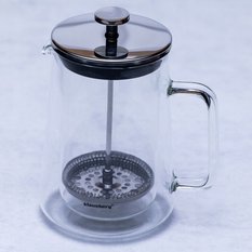 Szklany ZAPARZACZ TŁOKOWY Do HERBATY Ziół KAWY French Press 600ml 7685 - Miniaturka zdjęcia nr 2