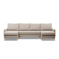 Narożnik Sofa Kanapa typ U Blank ciemnoszary - Miniaturka zdjęcia nr 3