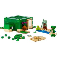 Duży zestaw klocków domek na plaży żółwi 21254 lego minecraft oryginalny dla dziecka - Miniaturka zdjęcia nr 2