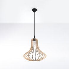 Lampa wisząca ELZA 110x41x41cm nowoczesna E27 do salonu - Miniaturka zdjęcia nr 2