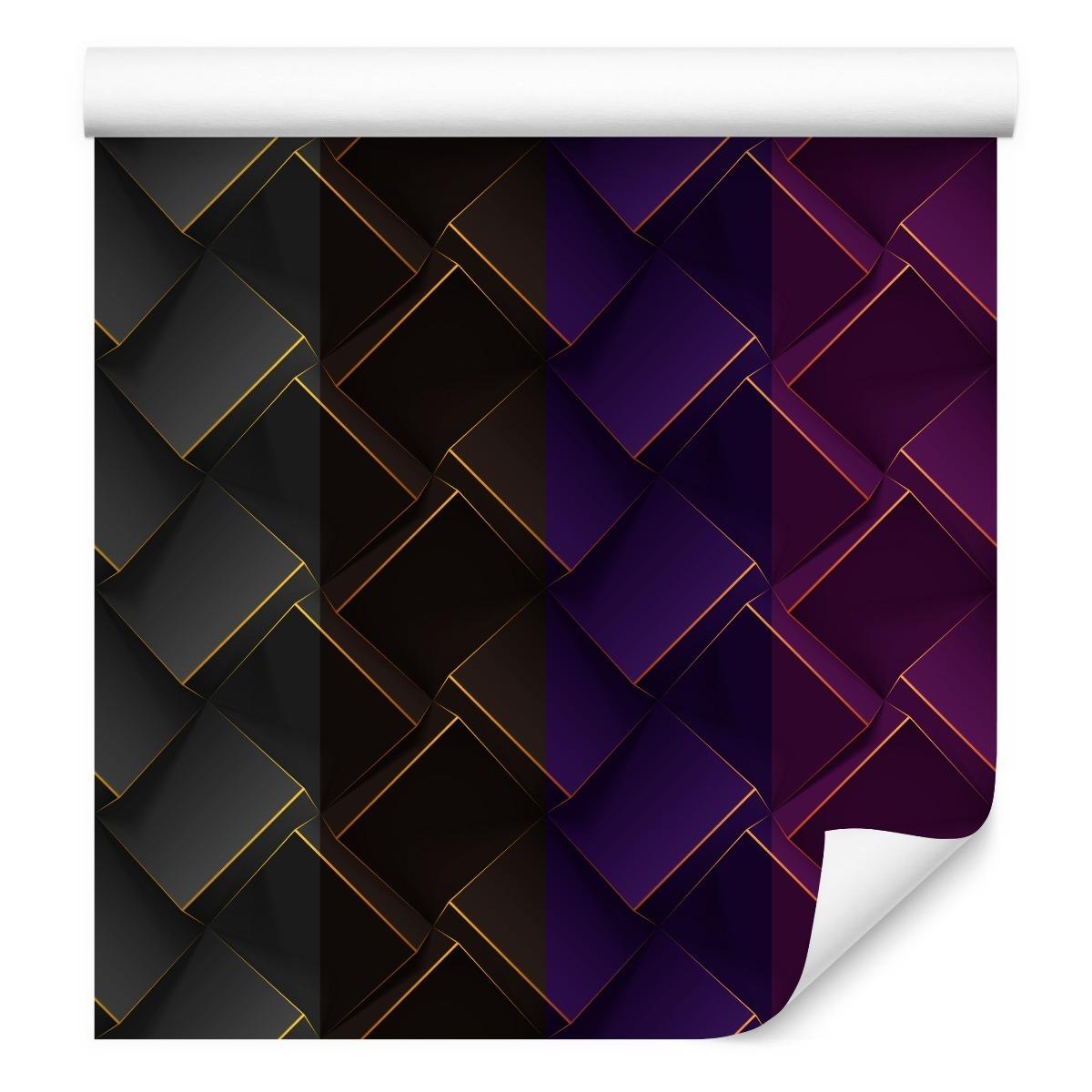 Tapeta Nowoczesna GEOMETRYCZNE Wzory Efekt 3D  nr. 3
