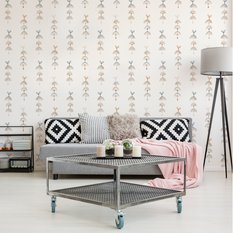 Tapeta Do Przedpokoju Kolorowe TĘCZE w Stylu Boho  - Miniaturka zdjęcia nr 7