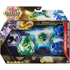 BAKUGAN LEGENDS COLLECTION PACK 4-PAK DRAGONOID TALAN PEGATRIX AUXILLATAUR - Miniaturka zdjęcia nr 1