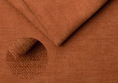 Kanapa z funkcją spania ITALY 253x110x71 cm FLOW trzyosobowa sofa rozkładana pomarańczowy - Miniaturka zdjęcia nr 5