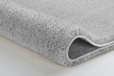 Kleine Wolke Relax Dywanik łazienkowy szary 100 cm okrągły wysokie runo - Miniaturka zdjęcia nr 2