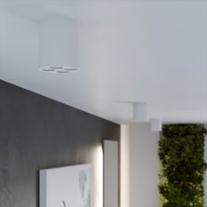 Plafon ZOE biały LED 8.3x7.2x7.2cm nowoczesna lampa do salonu - Miniaturka zdjęcia nr 8