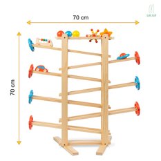 LULILO Tor kulkowy drewniany kulodrom IRI 70cm XXL - Miniaturka zdjęcia nr 2