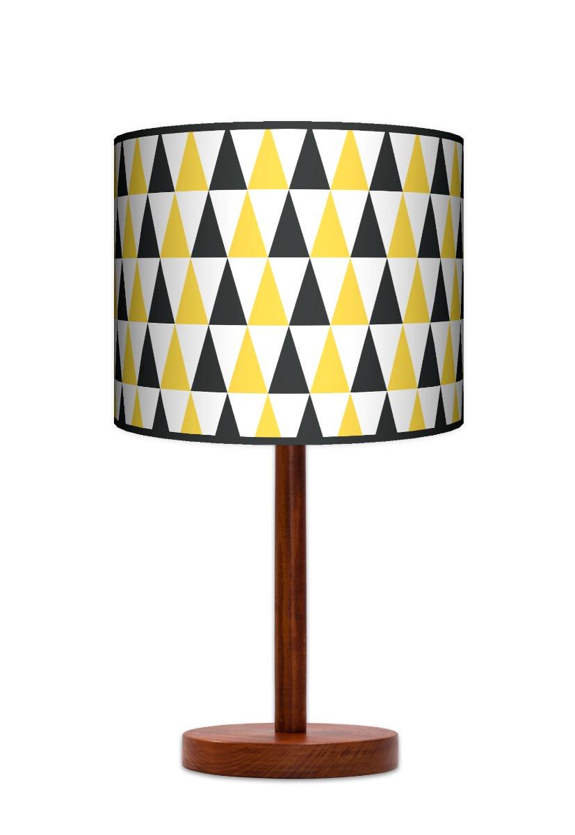 Lampa stołowa duża - Black & yellow  nr. 3