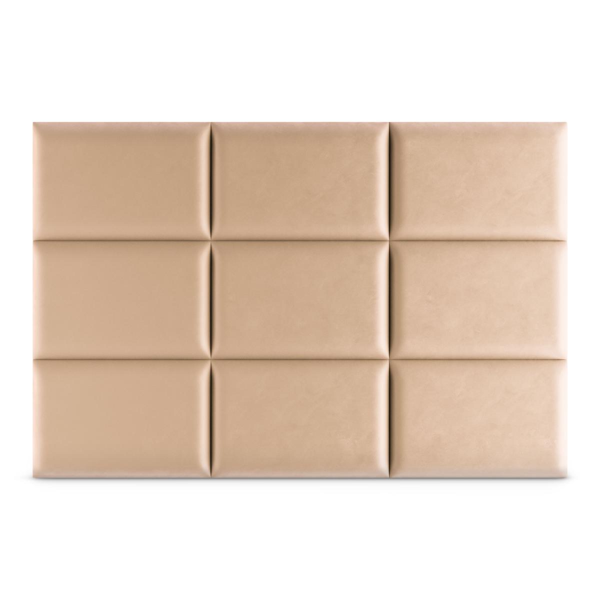  Panele tapicerowane 50x40 cm na ścianę magic velvet beżowy nr. 4