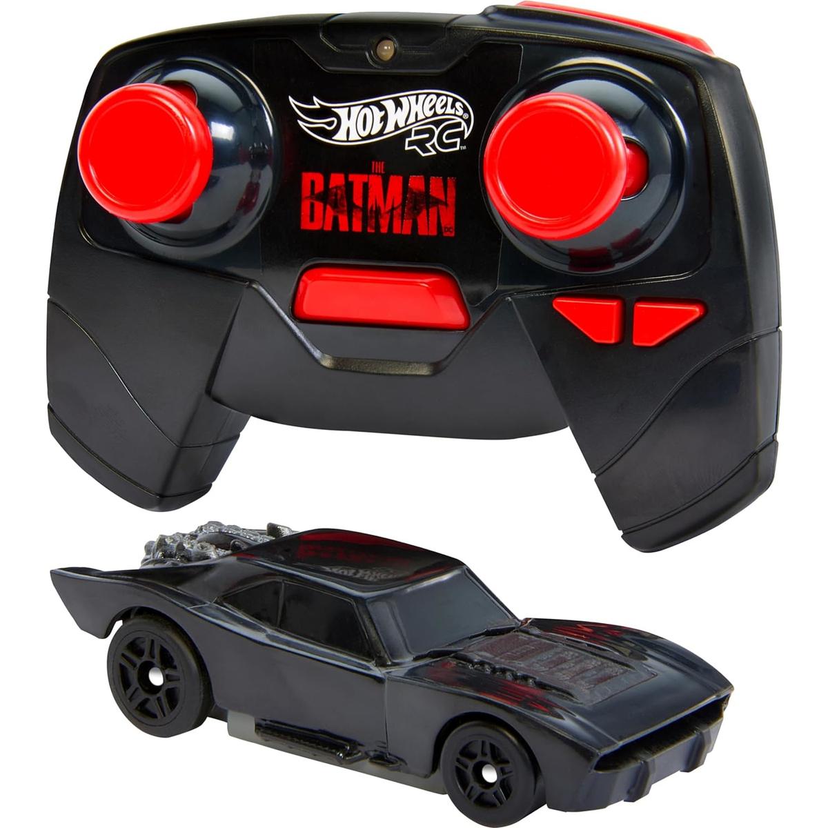 HOT WHEELS RC THE BATMAN MATTEL POJAZD ZDALNIE STEROWANY BATMOBIL 1:64 nr. 3