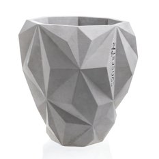 Donica Geometric Unpainted 19 cm - Miniaturka zdjęcia nr 2