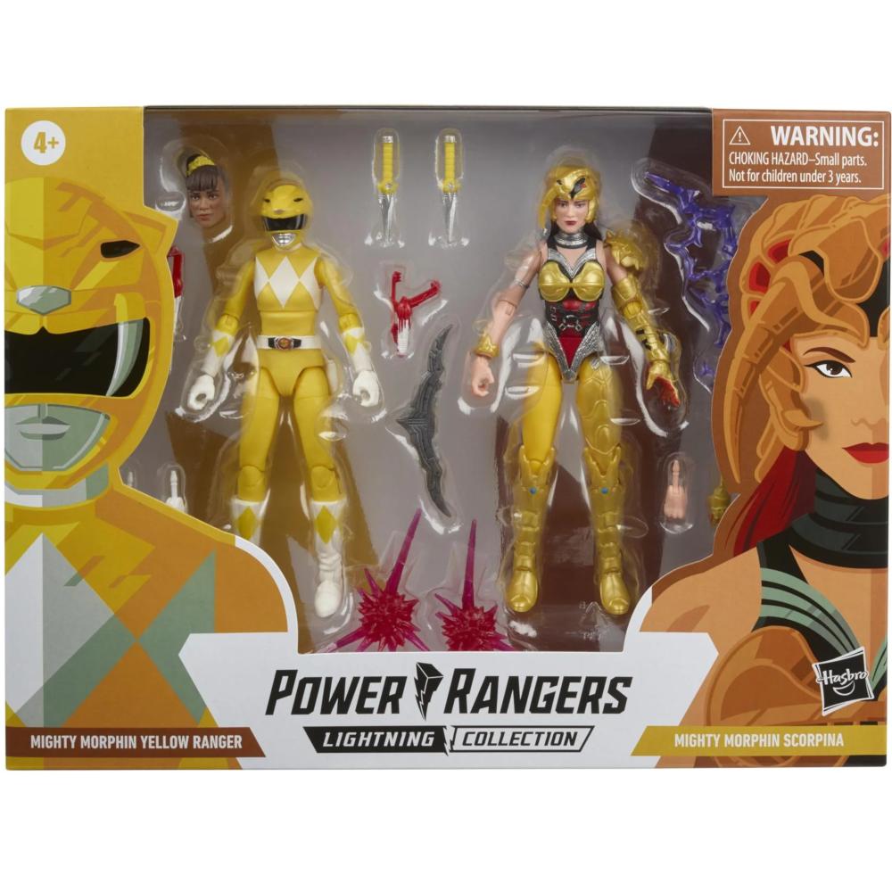 POWER RANGERS LIGHTNING ŻÓŁTY RANGER + SCORPINA nr. 2