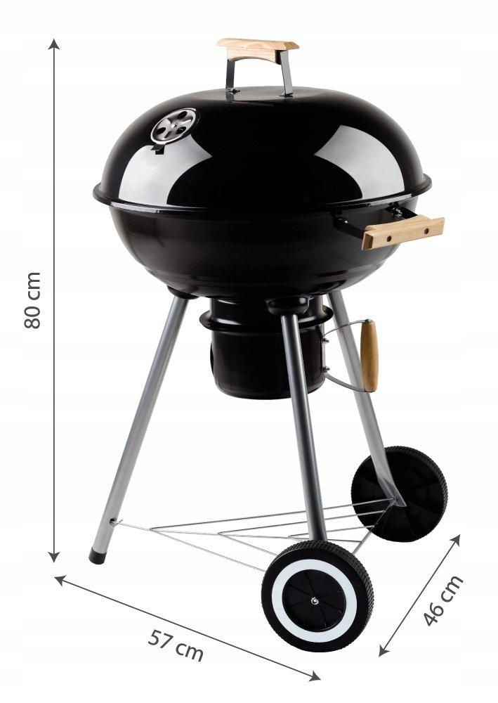 Grill ogrodowy z pokrywą na kółkach nr. 5