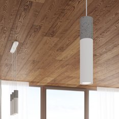 Lampa wisząca BORGIO 2 biały 90x6x30cm nowoczesna G10 do salonu - Miniaturka zdjęcia nr 8