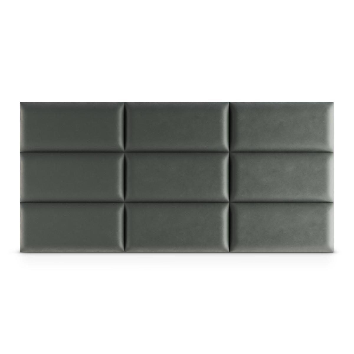 Panele tapicerowane 70x30 na ścianę magic velvet szary nr. 4