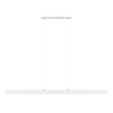 Lampa wisząca 116x6x150 cm LED z metalu wymienny LED biała 2900K do salonu - Miniaturka zdjęcia nr 4