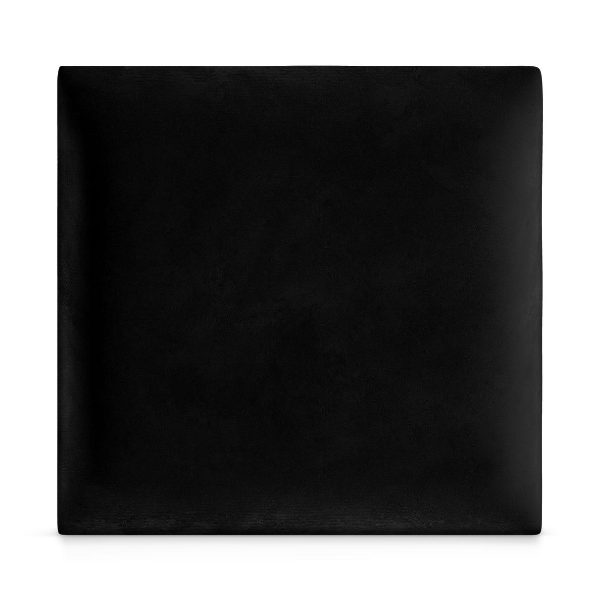 Panele tapicerowane 40x40 cm na ścianę kwadrat czarny nr. 2