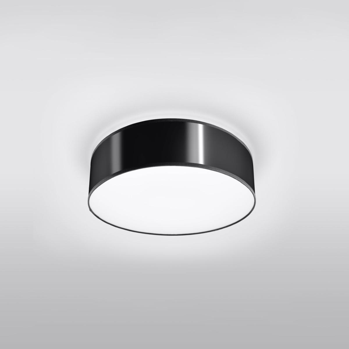 Plafon ARENA 35 czarna 11x35x35cm nowoczesna lampa E27 do salonu nr. 2