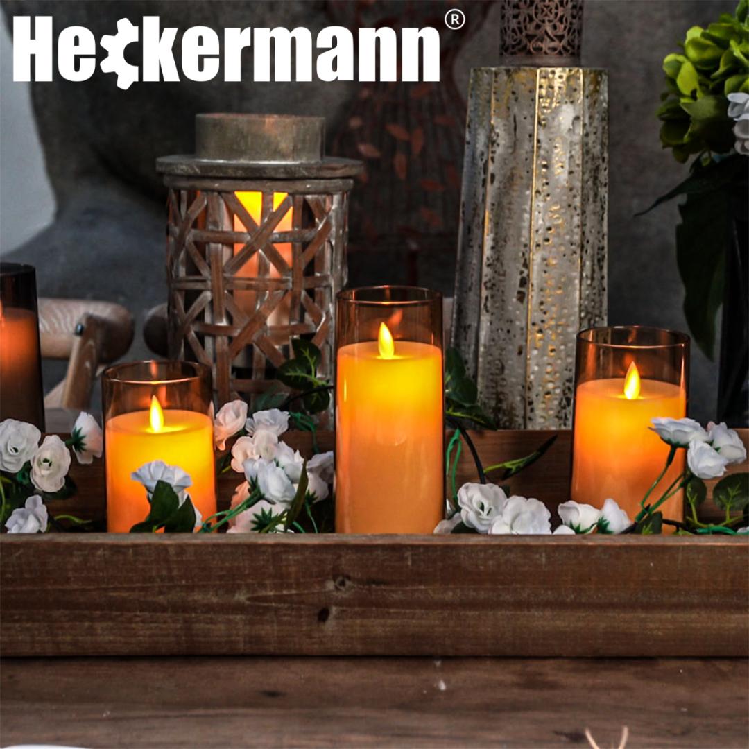 Świeca LED Heckermann 3szt nr. 3