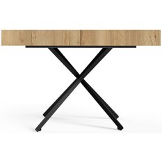 Stół 120x90x80 cm rozkładany Aurora X natural halifax oak do jadalni - Miniaturka zdjęcia nr 3