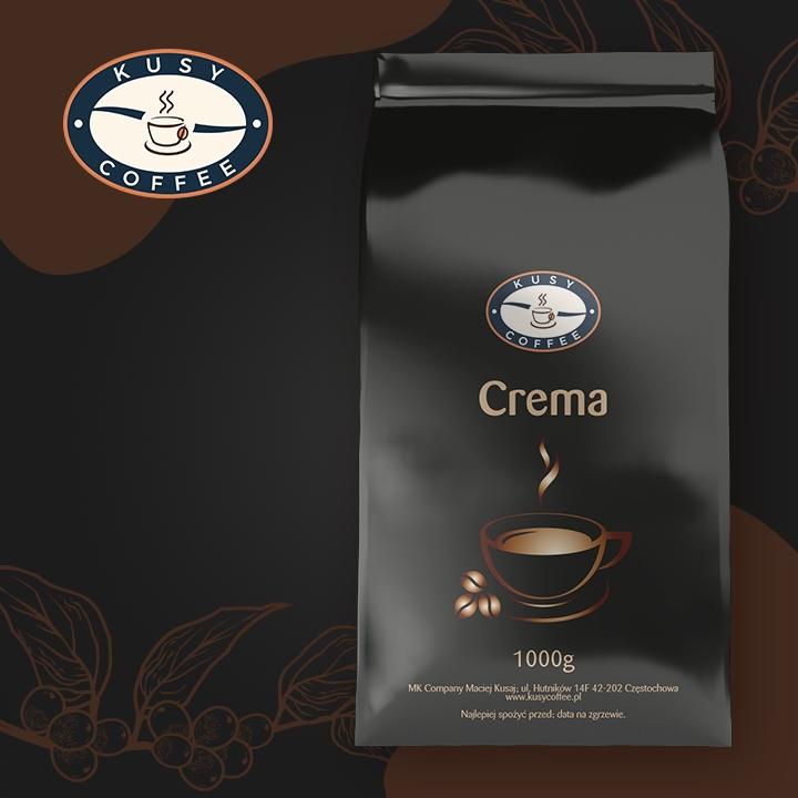 Kawa Ziarnista KusyCoffee Crema i Mokka 2x1kg nr. 2