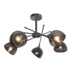 Lampa sufitowa K-JSL-1286/5-2 HORNET 63x37x63 cm do sypialni lub pokoju chrom - Miniaturka zdjęcia nr 1