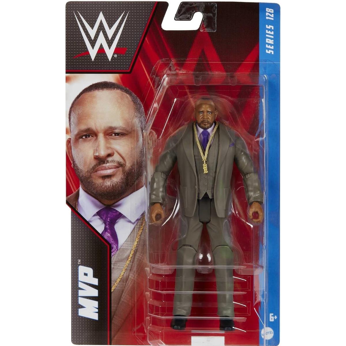 ORYGINALNA RUCHOMA FIGURKA AKCJI MVP HDD12 WWE WRESTLING SERIA 128 MATTEL  nr. 2