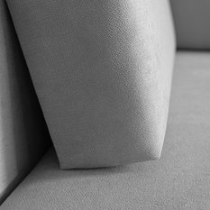 Sofa rozkładana dziecięca Viluś 108x81x78 cm narożnik jednoosobowy do pokoju z funkcją spania i przechowywania dla dzieci szary - Miniaturka zdjęcia nr 9