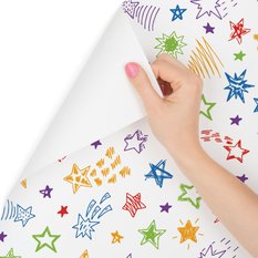 Tapeta dla dzieci – Spadające gwiazdy - Miniaturka zdjęcia nr 3