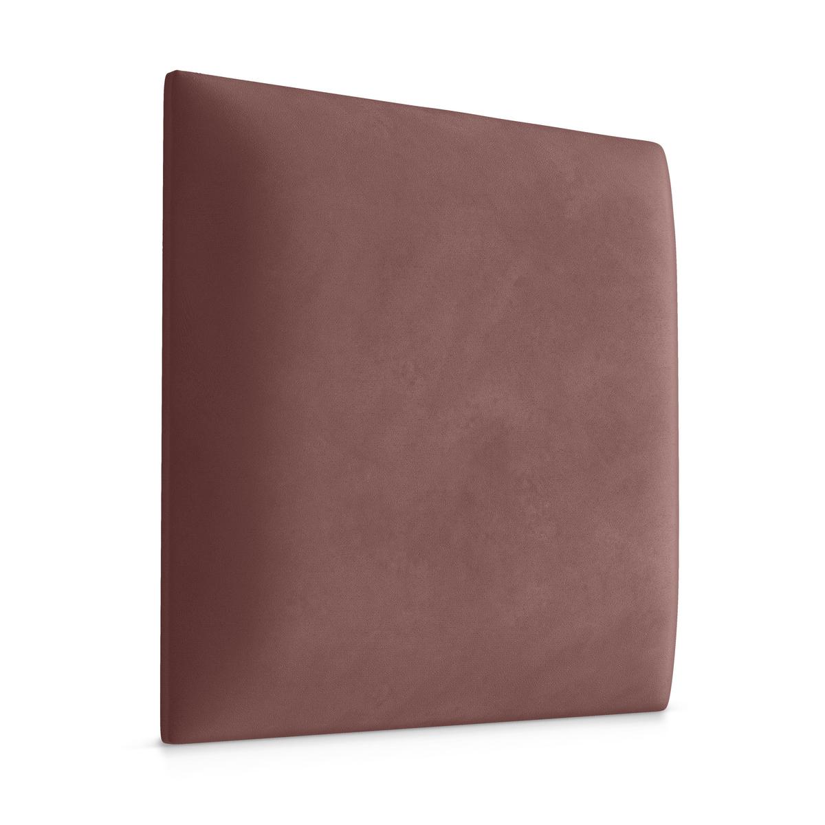 Panele tapicerowane 30x30 cm na ścianę kwadrat brudny róż