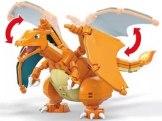 Figurka CHARIZARD pokemon klocki mega construx dla dziecka  - Miniaturka zdjęcia nr 5