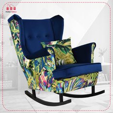 Fotel uszak bujany Ari Print Duo Family Meble - Miniaturka zdjęcia nr 2