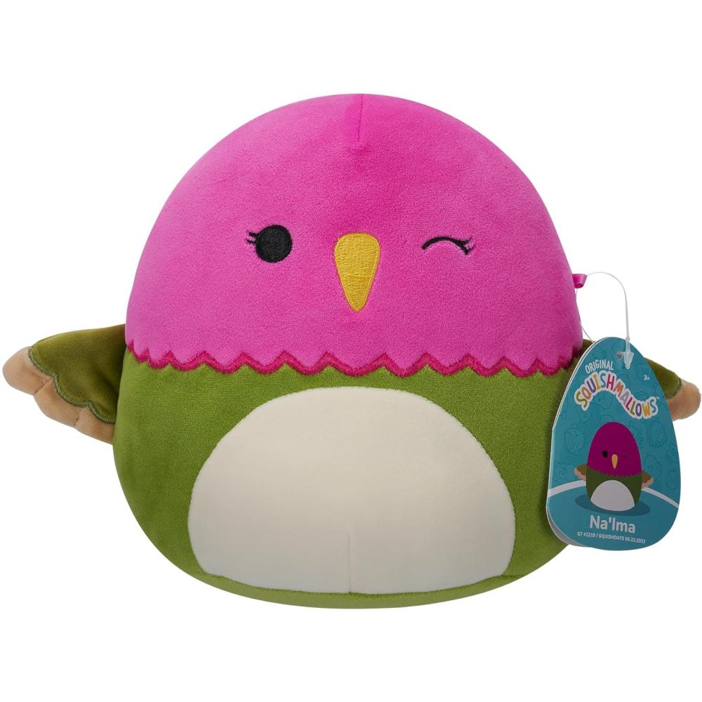 PLUSZAK RÓŻOWY KOLIBER NA'LMA 20cm MIĘKKA MASKOTKA SQUISHMALLOWS  PLUSZ 