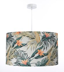 Lampa wisząca PORTLAND 40cm do salonu jungle-szary - Miniaturka zdjęcia nr 3