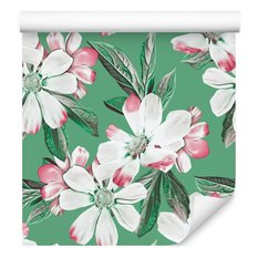 Tapeta W Rolce Kolorowe KWIATY Tropikalne Ozdoba 53x1000  - Miniaturka zdjęcia nr 4