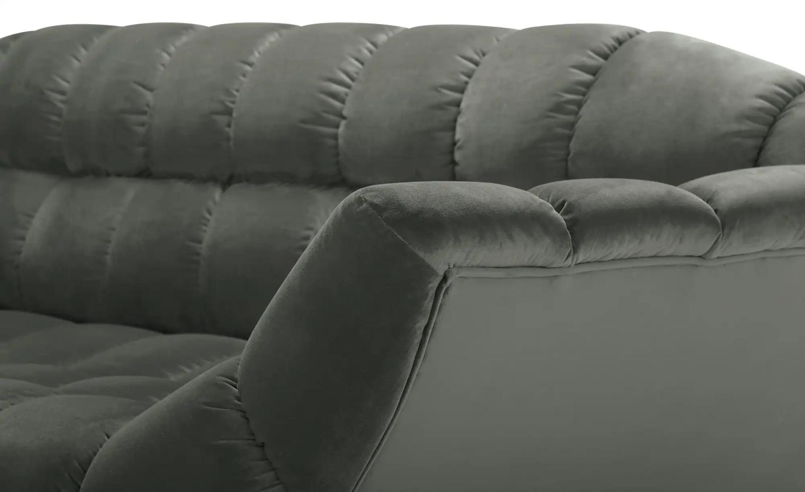 Sofa GAPPA 200x94x82 cm nowoczesna kanapa pikowana wersal antracyt do salonu nr. 6