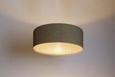 Plafon 50 cm do salonu sypialni lampa blenda rattanowa pistacjowy  - Miniaturka zdjęcia nr 5