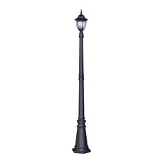 Lampa ogrodowa stojąca K-7007B/1N VASCO 20x190x27 cm do ogrodu czarny - Miniaturka zdjęcia nr 1