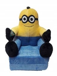 Fotelik pluszowy rozkładany maskotka minion pufa - Miniaturka zdjęcia nr 1