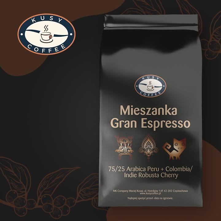 Kawa Ziarnista Świeżo Palona 3x250g Kusy Coffee nr. 5