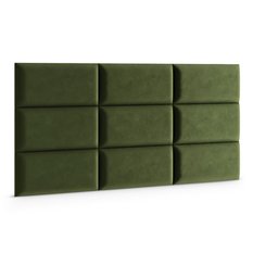 Panele tapicerowane 50x30 na ścianę magic velvet khaki - Miniaturka zdjęcia nr 3
