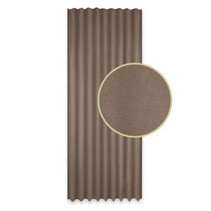 Zasłona zaciemniająca FAMOUS CHIC beż 135x270 na taśmie beżowy  - Miniaturka zdjęcia nr 2