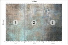 Fototapeta Do Salonu ABSTRAKCYJNY Wzór Mural Beton Glamour - Miniaturka zdjęcia nr 2