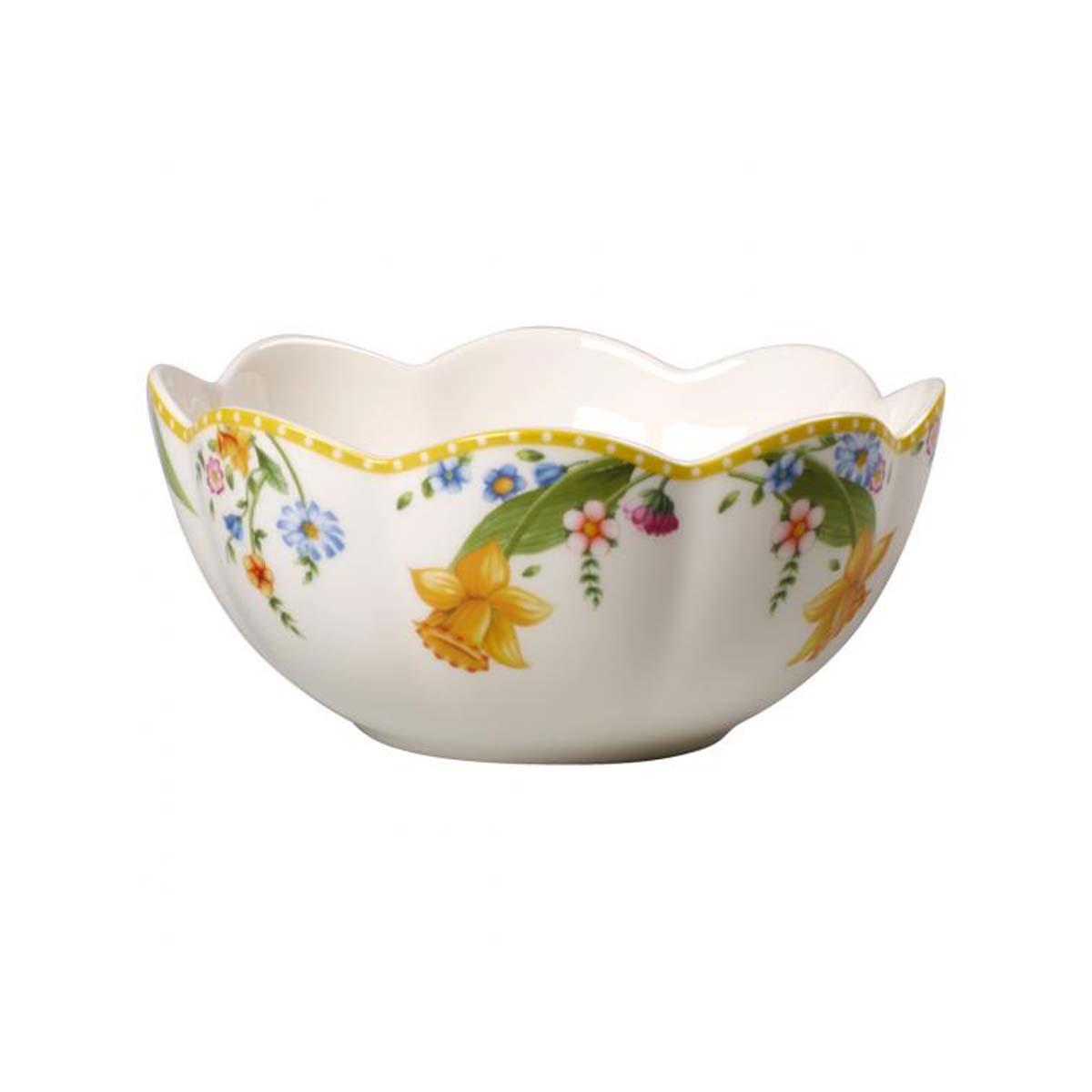 Miska 18 cm 900 ml duża L Spring Awakening Villeroy & Boch biała do jadalni