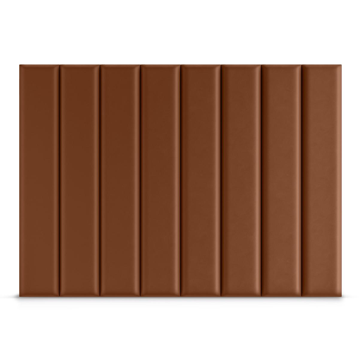 Panele tapicerowane 100x20 na ścianę wezgłowie miodowy nr. 4