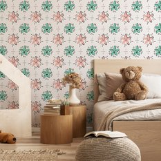 Tapeta Ścienna Dla Dzieci KOLOROWE Wesołe Gwiazdki 53x1000  - Miniaturka zdjęcia nr 8