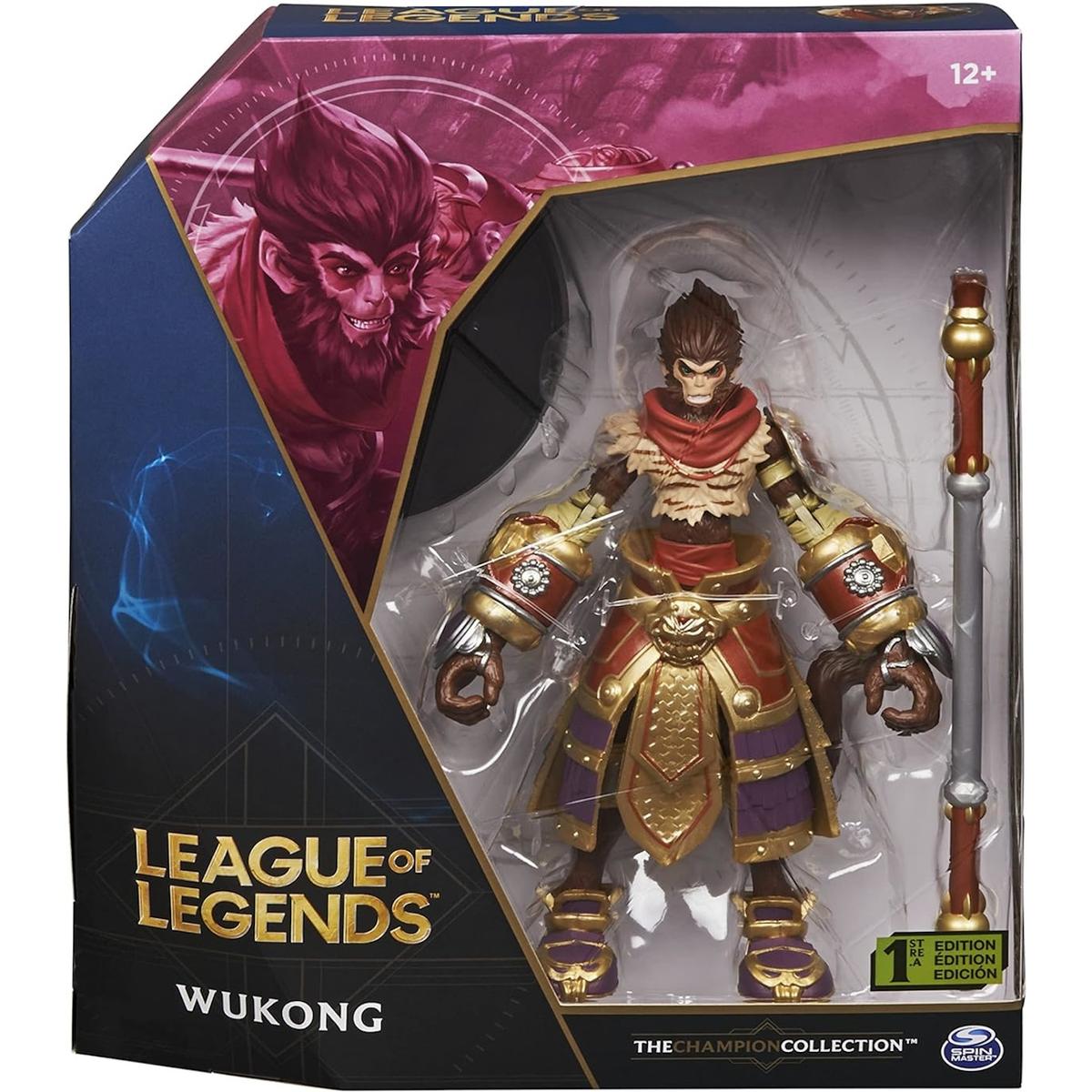 ORYGINALNA RUCHOMA FIGURKA AKCJI WUKONG 18cm LEAGUE OF LEGENDS RIOT GAMES  nr. 2